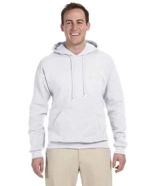 JERZEES Adult NuBlend® Fleece Pullover Hooded Sweatshirt - White