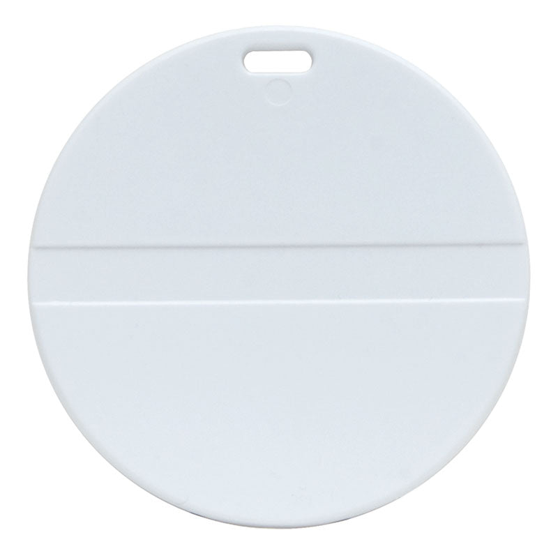 Domed Round Golf Bag Tag - Back