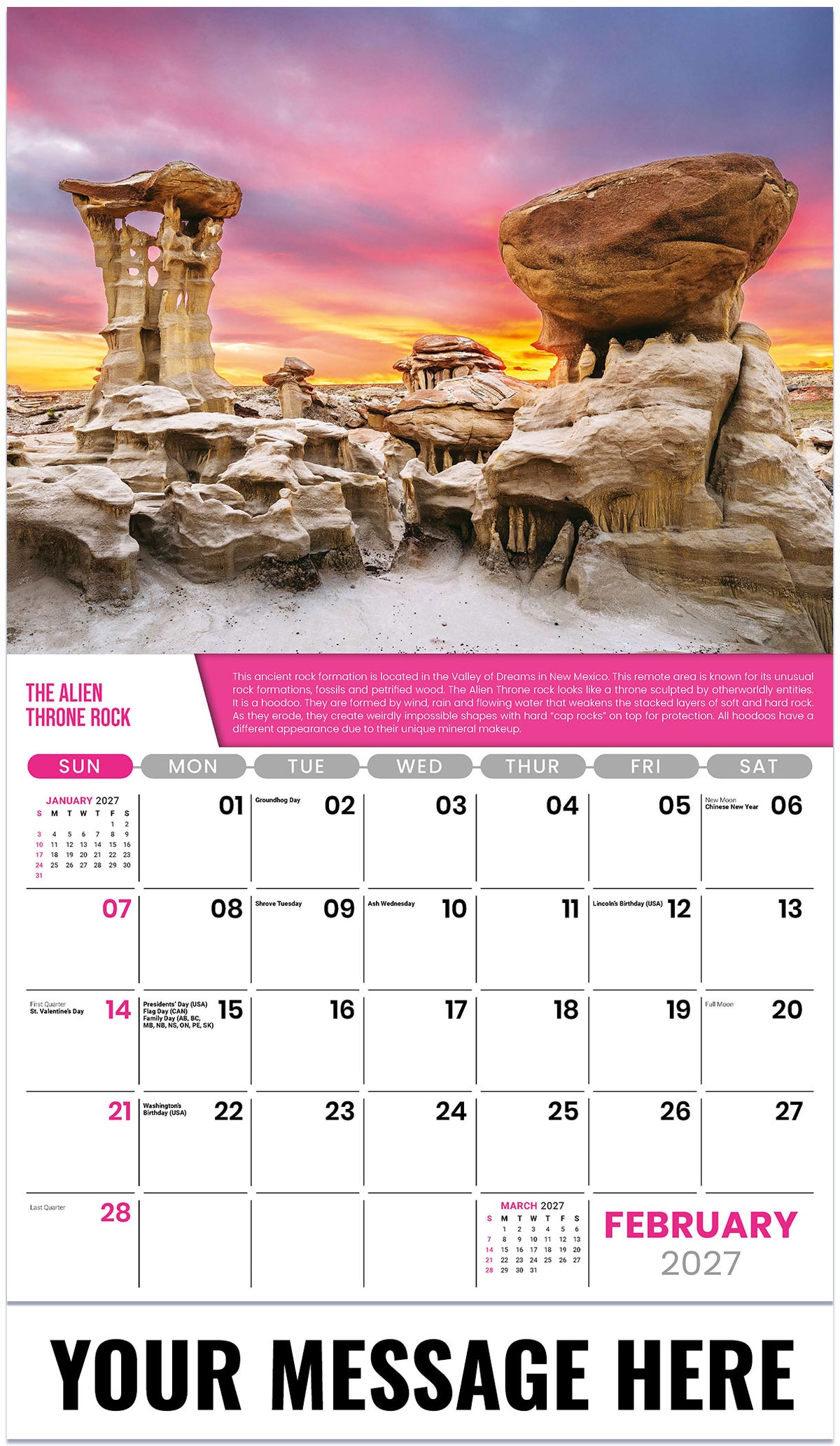 Planet Earth - 2027 Promotional Calendar