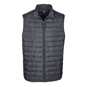Core365 Packable Puffer Vest - Men - Carbon