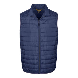 Core365 Packable Puffer Vest - Men - Navy
