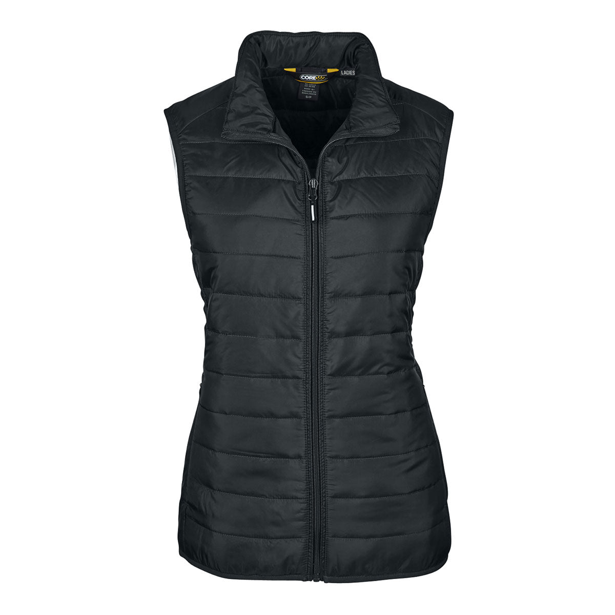 Core365 Packable Puffer Vest - Women - Black