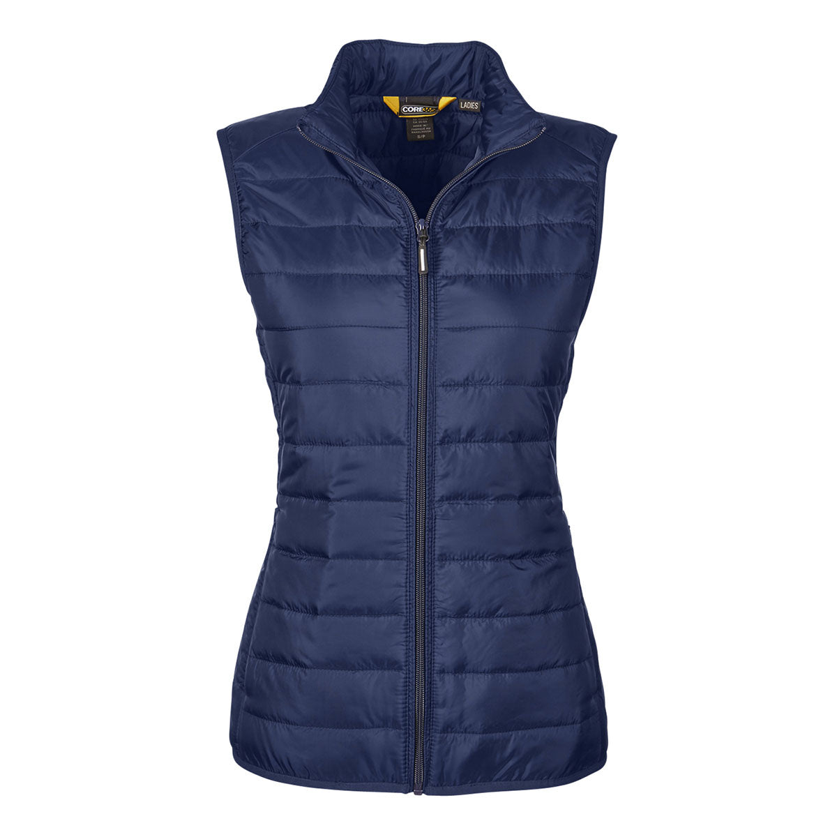 Core365 Packable Puffer Vest - Women - Classic Navy