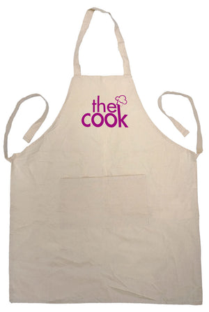 Large Cotton Apron - Natural - Natural