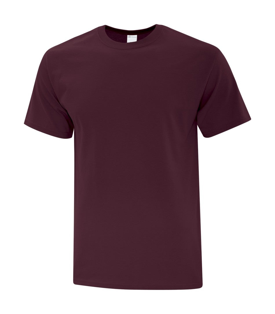 ATC Everyday Cotton Tee - Maroon