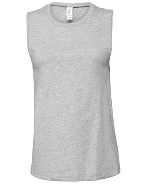 Bella + Canvas Ladies' Jersey Muscle Tank - Athletic Heather