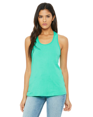 Bella + Canvas Ladies' Jersey Racerback Tank - Teal