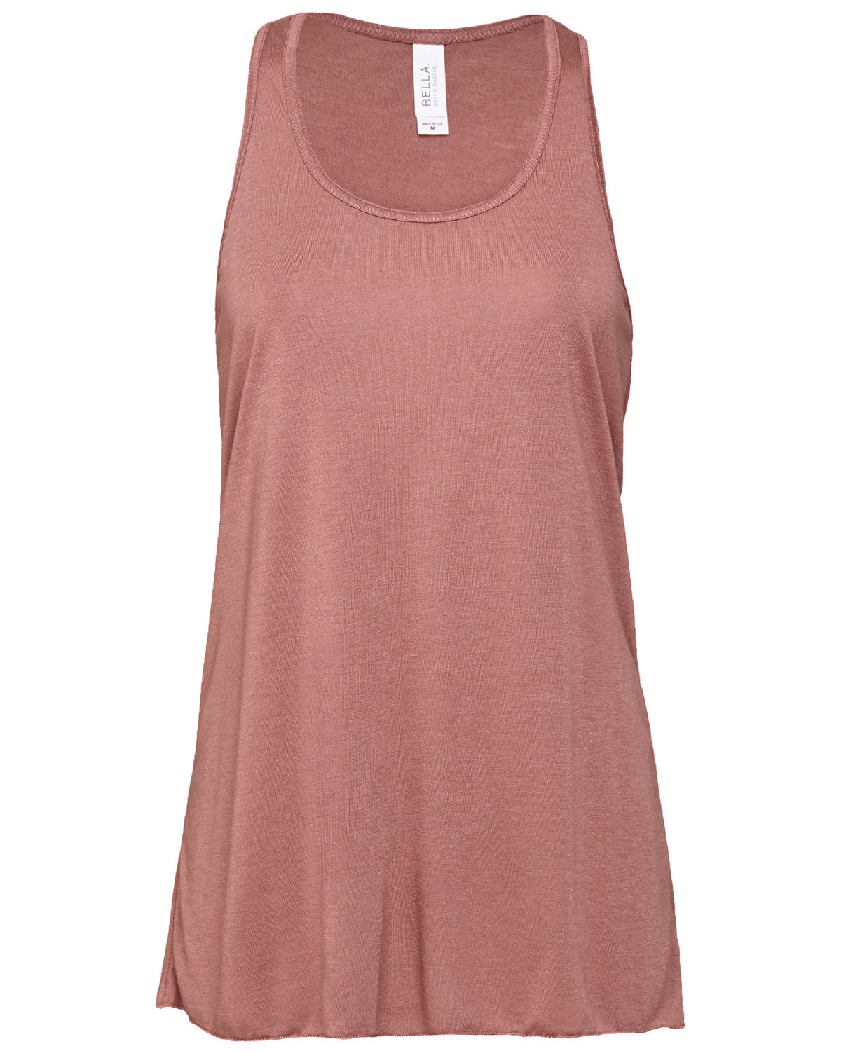 Bella + Canvas Ladies' Flowy Racerback Tank - Mauve