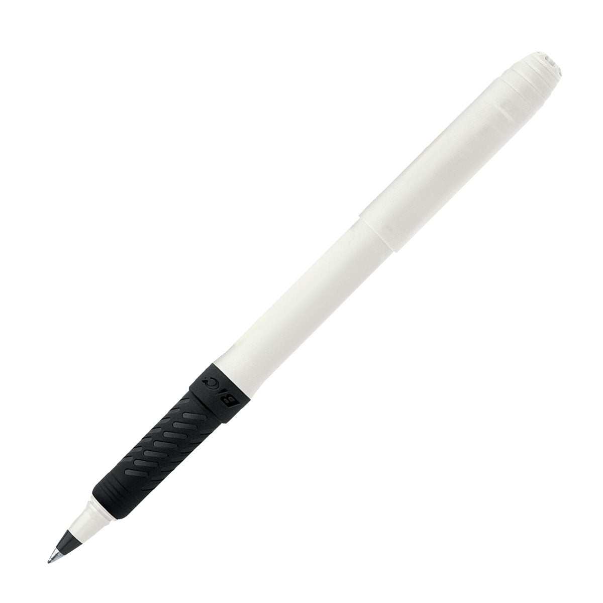 BIC® Grip Roller Pen - Black With White