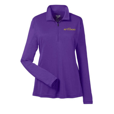 Ladies Team 365 Zone Performance Quarter-Zip