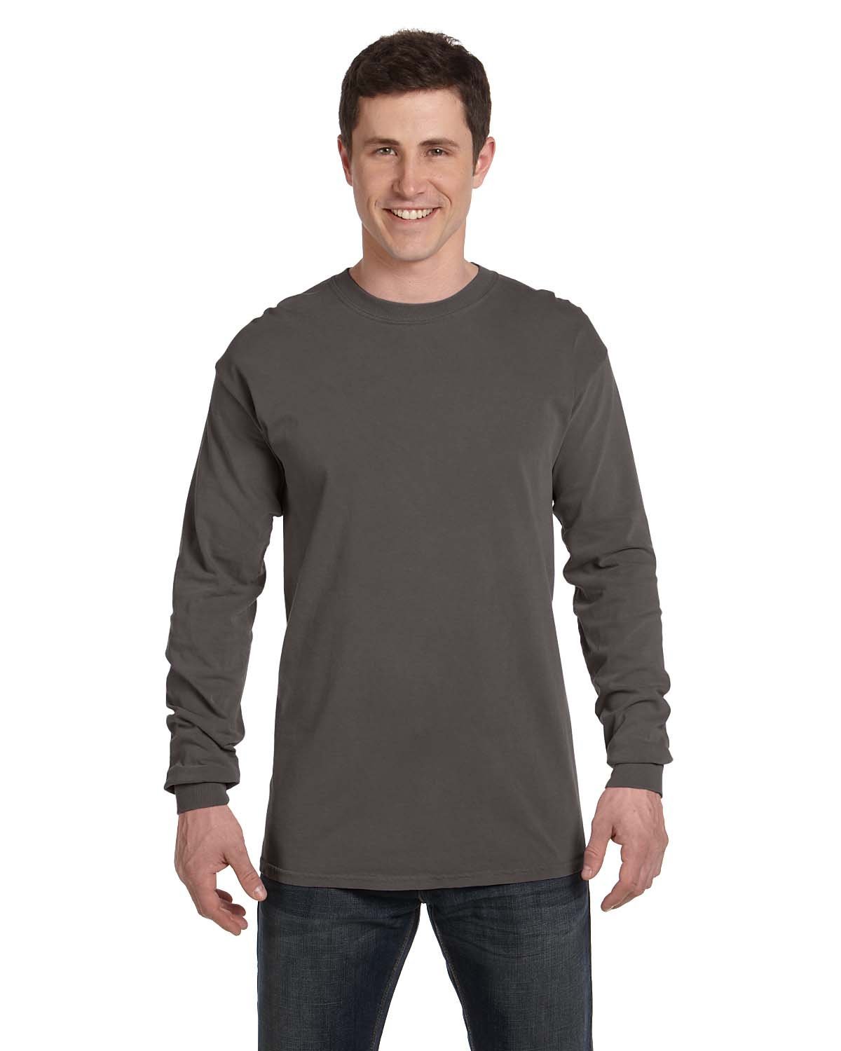 Comfort Colors Adult Heavyweight RS Long-Sleeve T-Shirt - Pepper