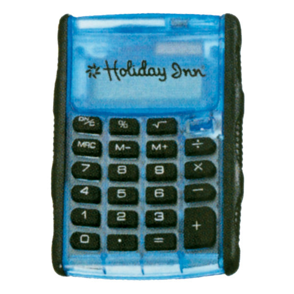 Flip Calculator - Transparent Blue