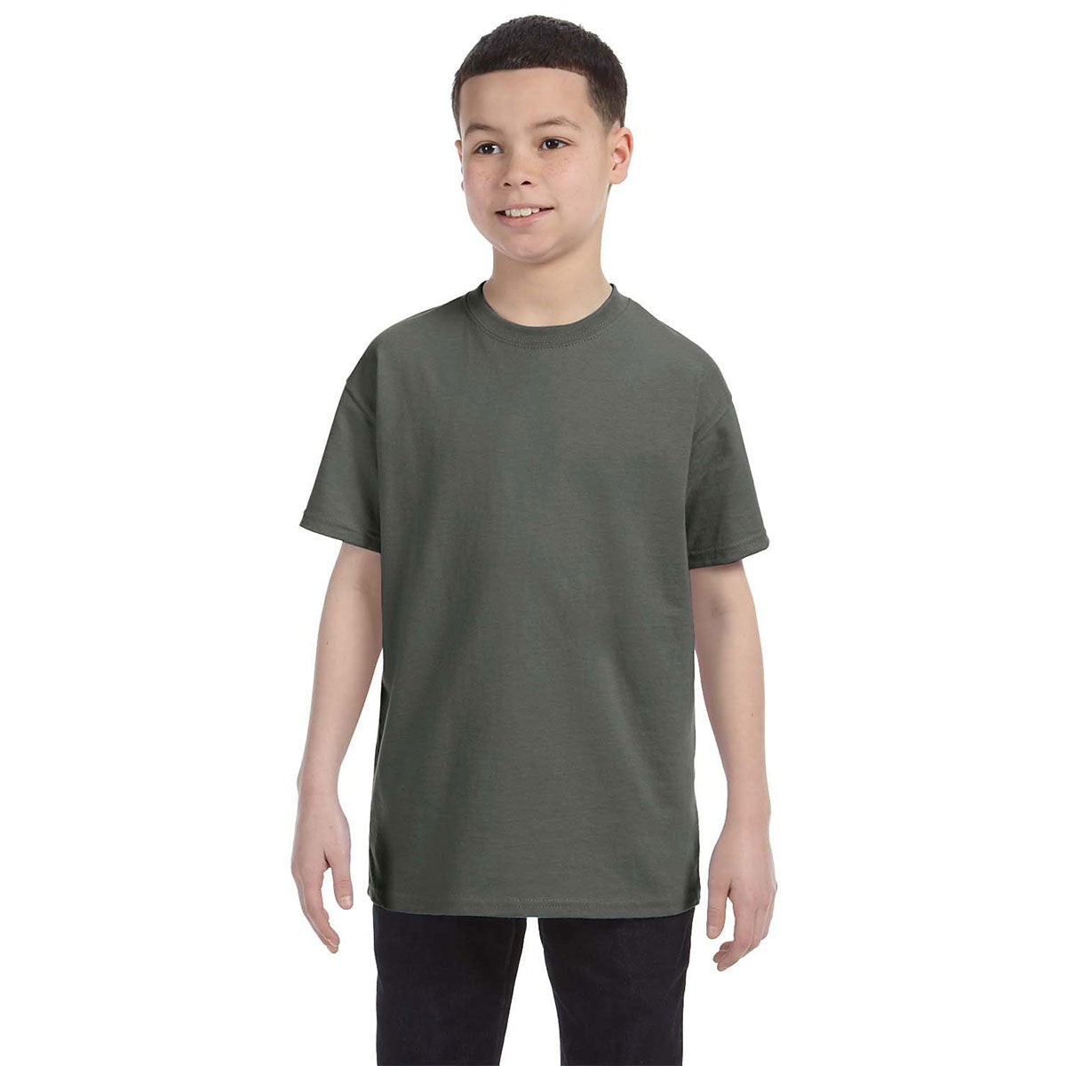 Gildan Youth Heavy Cotton™ T-Shirt - Military Green