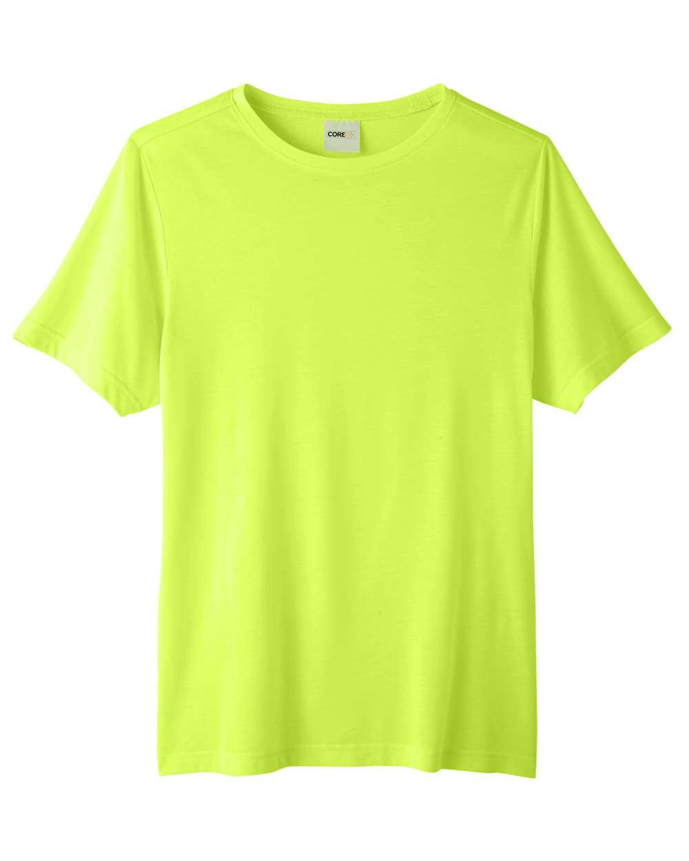CORE365 Adult Fusion ChromaSoft Performance T-Shirt - Safety Yellow