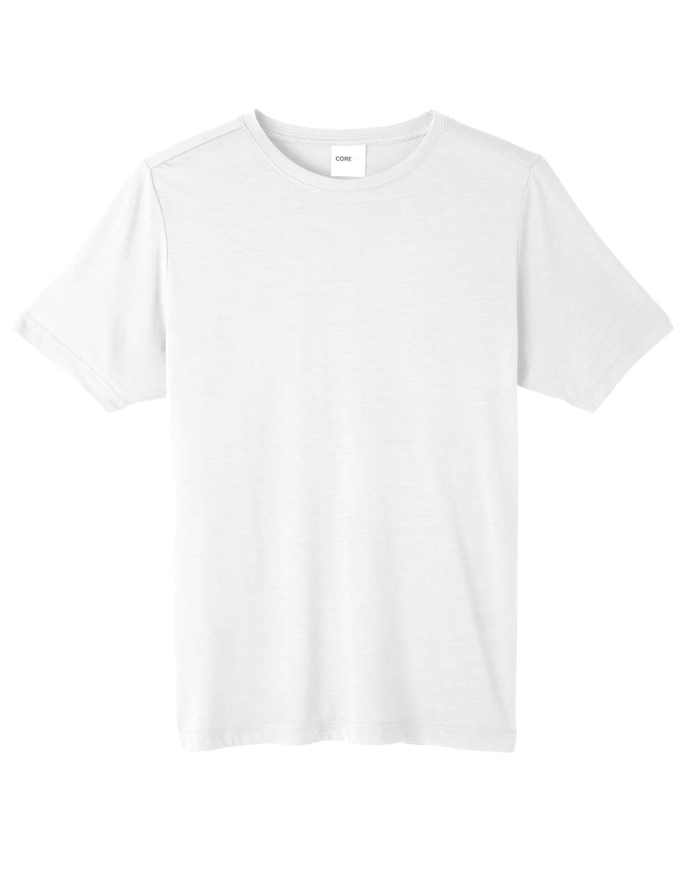 CORE365 Adult Fusion ChromaSoft Performance T-Shirt - White