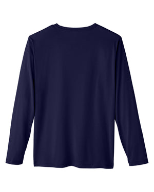 Core365 Adult Fusion ChromaSoft™ Performance Long-Sleeve T-Shirt - Back