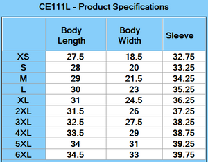 Core365 Adult Fusion ChromaSoft™ Performance Long-Sleeve T-Shirt - Specs