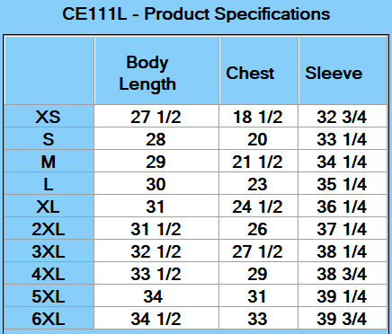 CORE365 Adult Fusion ChromaSoft™ Performance Long-Sleeve T-Shirt - Specs