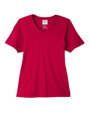 CORE365 Ladies' Fusion ChromaSoft™ Performance T-Shirt - Classic Red
