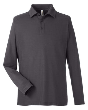 CORE365 Men's Fusion ChromaSoft™ Long-Sleeve Pique Polo