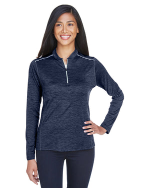 Core365 Ladies' Kinetic Performance Quarter-Zip - Front
