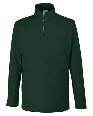 CORE365 Men's Fusion ChromaSoft™ Pique Quarter-Zip - Forest