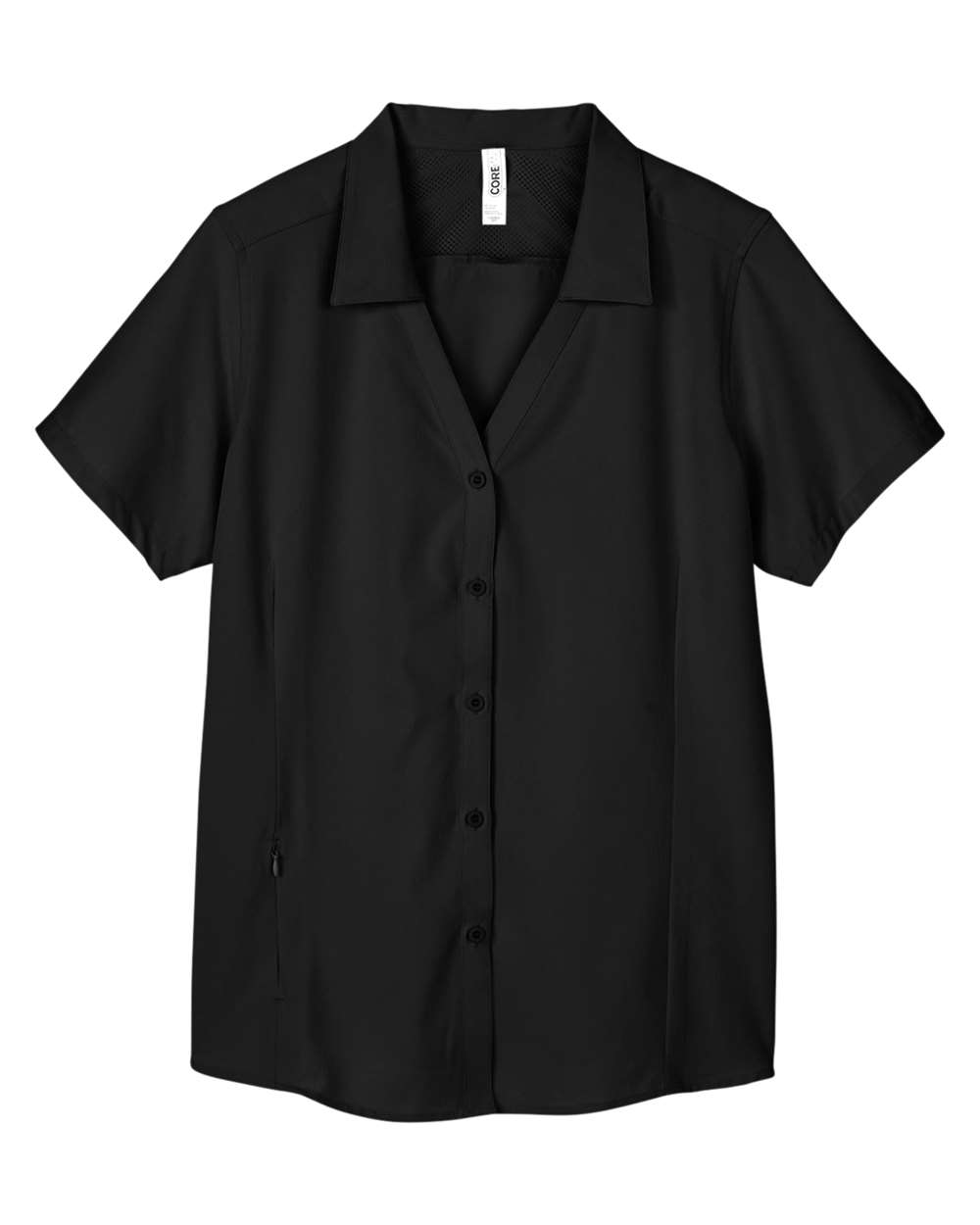CORE365 Ladies' Ultra UVP® Marina Shirt - Black
