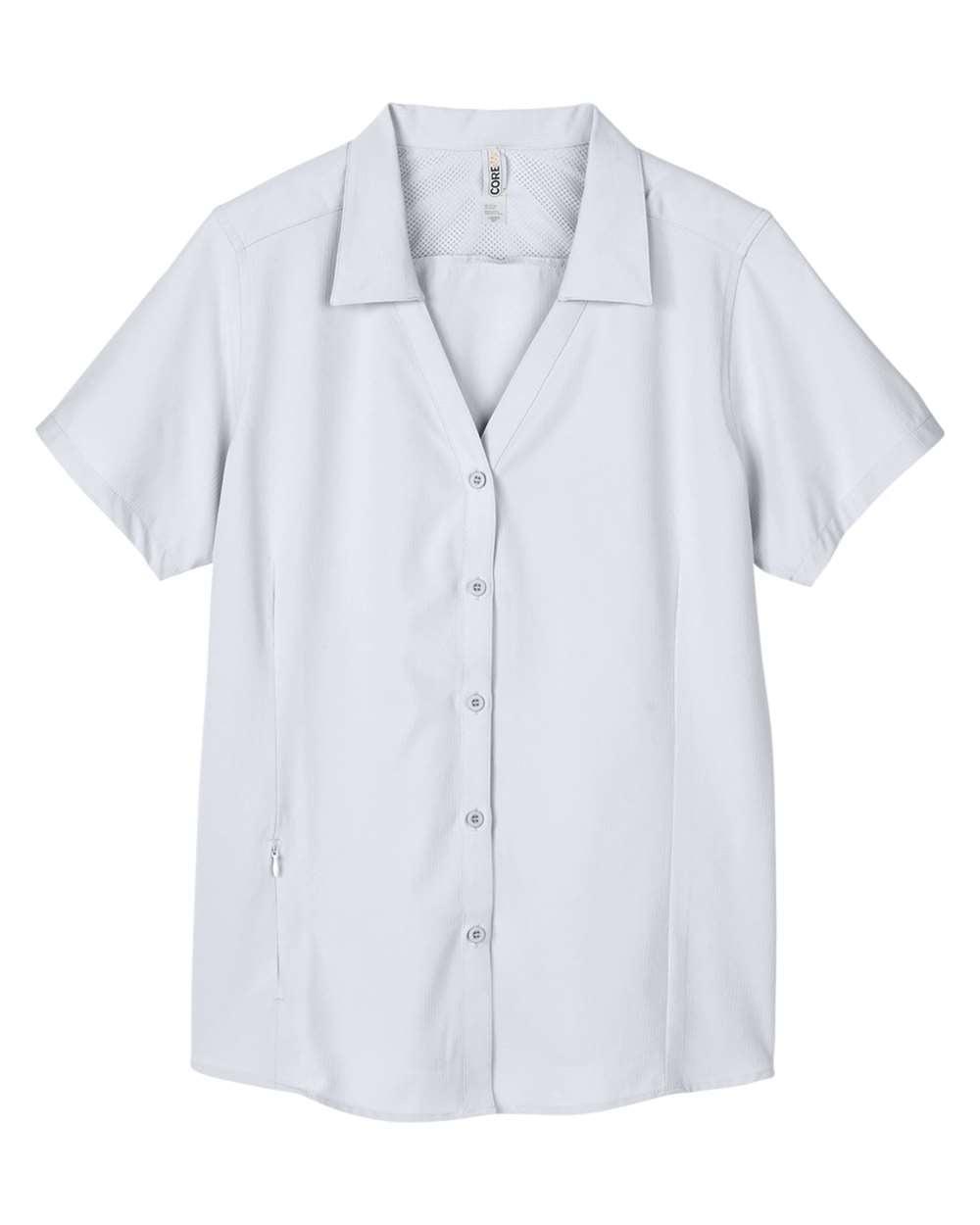 CORE365 Ladies' Ultra UVP® Marina Shirt - Platinum