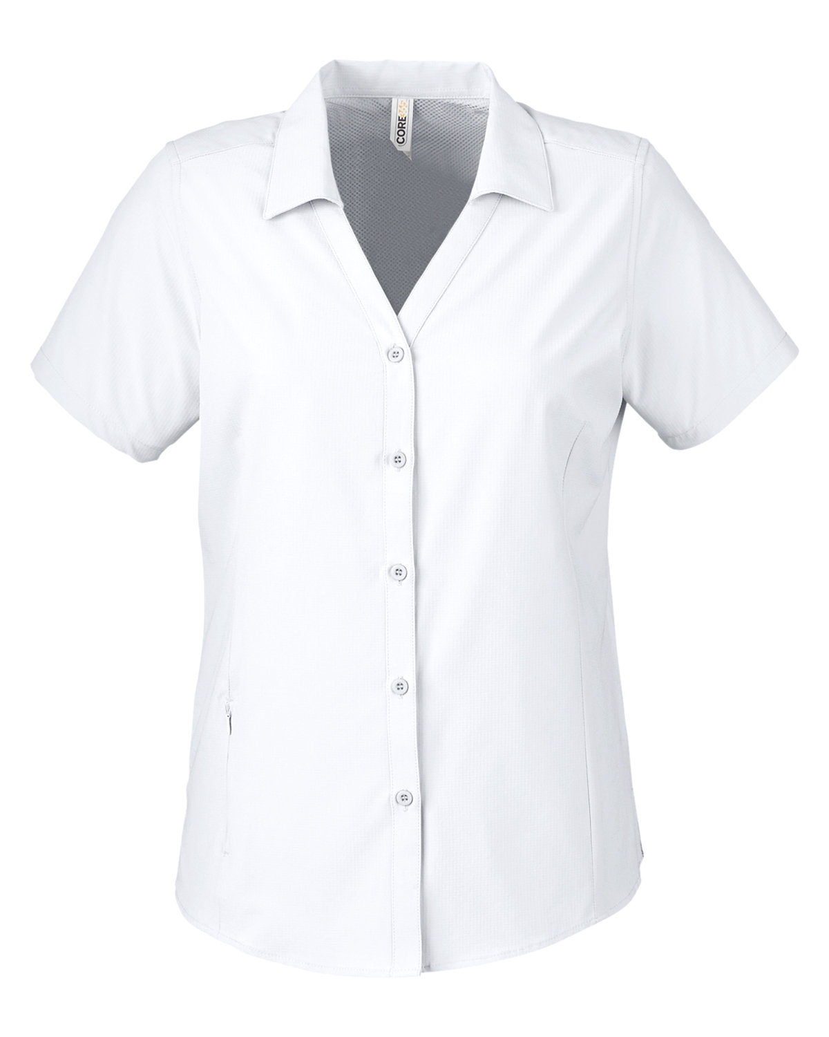 Core365 Ladies' Ultra UVP® Marina Shirt - White