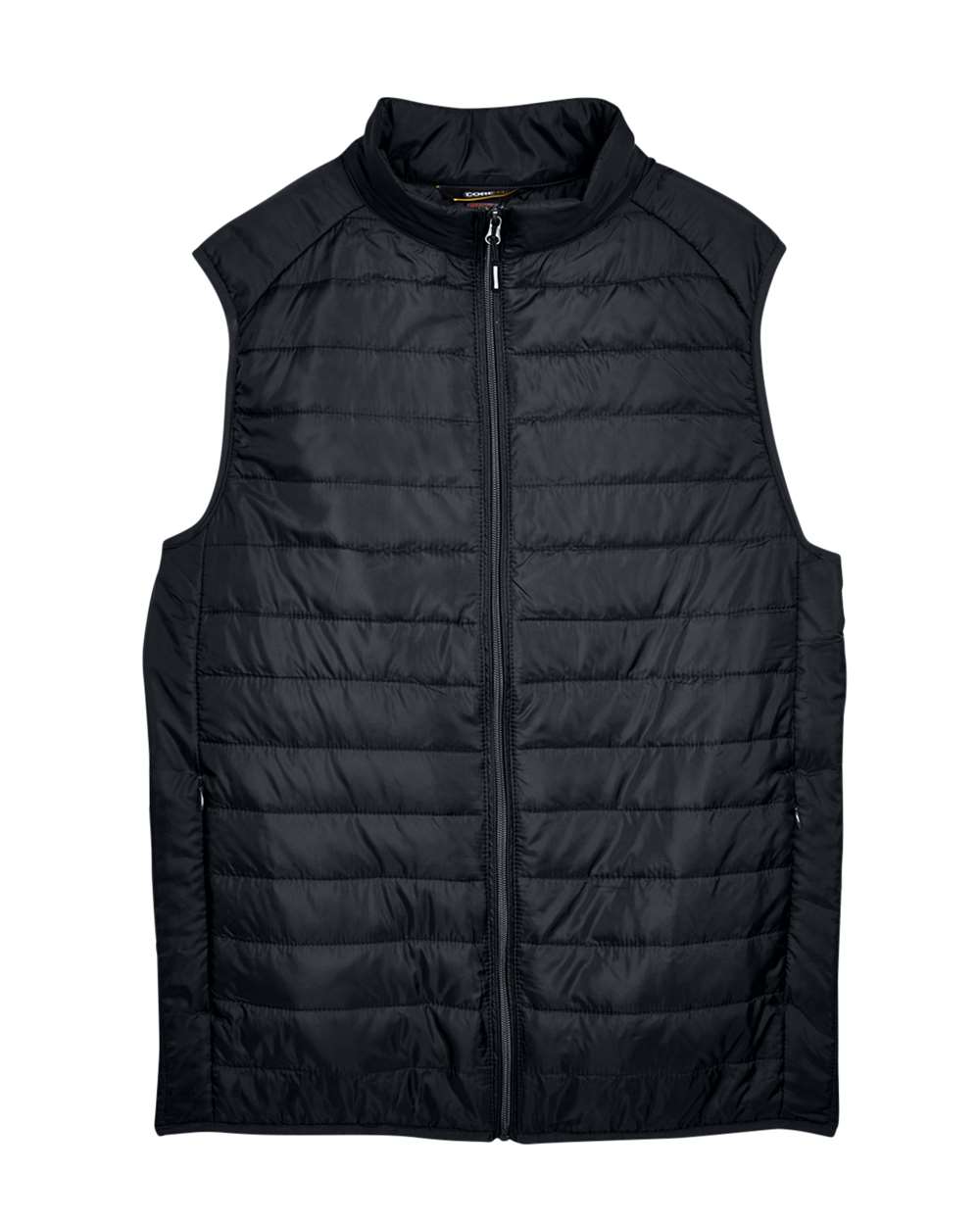 CORE365 Packable Puffer Vest - Men - Black