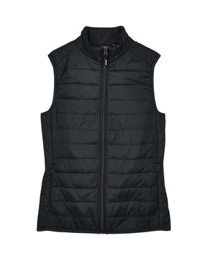 CORE365 Packable Puffer Vest - Women - Black
