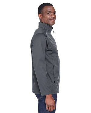 Core365 Men's Tall Techno Lite Three-Layer Knit Tech-Shell - Side