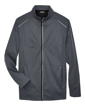 CORE365 Men's Tall Techno Lite Three-Layer Knit Tech-Shell - Carbon