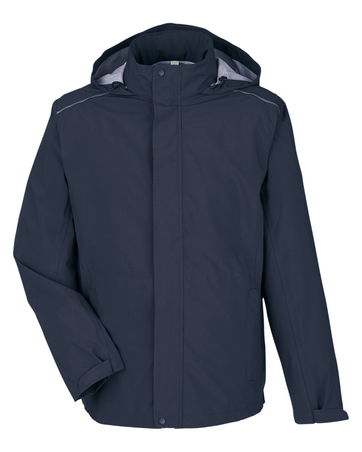 Core365 Men's Barrier Rain Jacket - Classic Navy