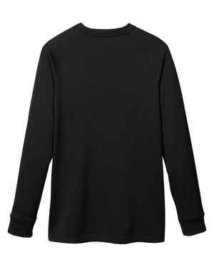 Core365 Unisex Fusion ChromaSoft™ Fleece Crew Pullover - Back