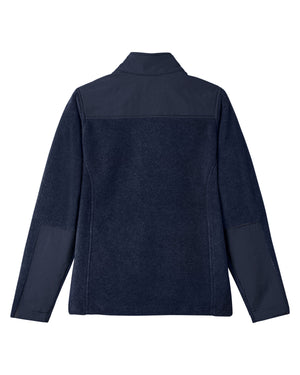 Core365 Ladies' Journey Summit Hybrid Full-Zip - Back