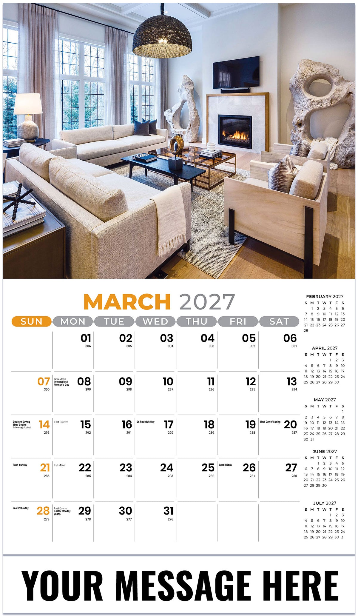 Decor and Design - 2027 Promotional Calendar