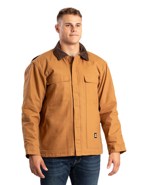 Berne Men's Heritage Chore Coat - Brown Duck