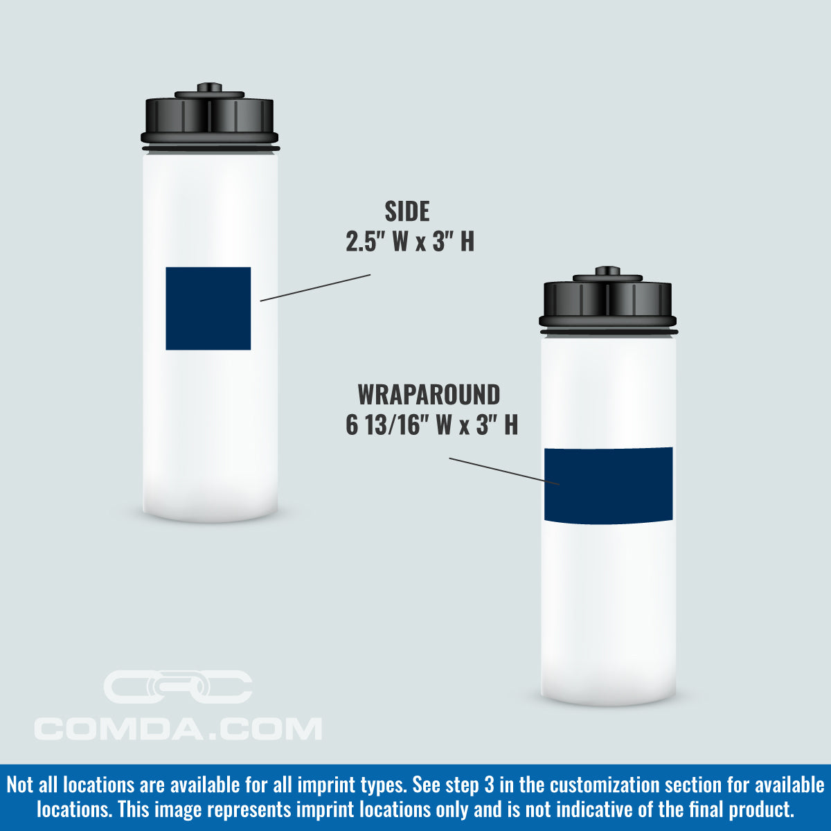 24 oz Prestige Bottle with Flip Top Lid