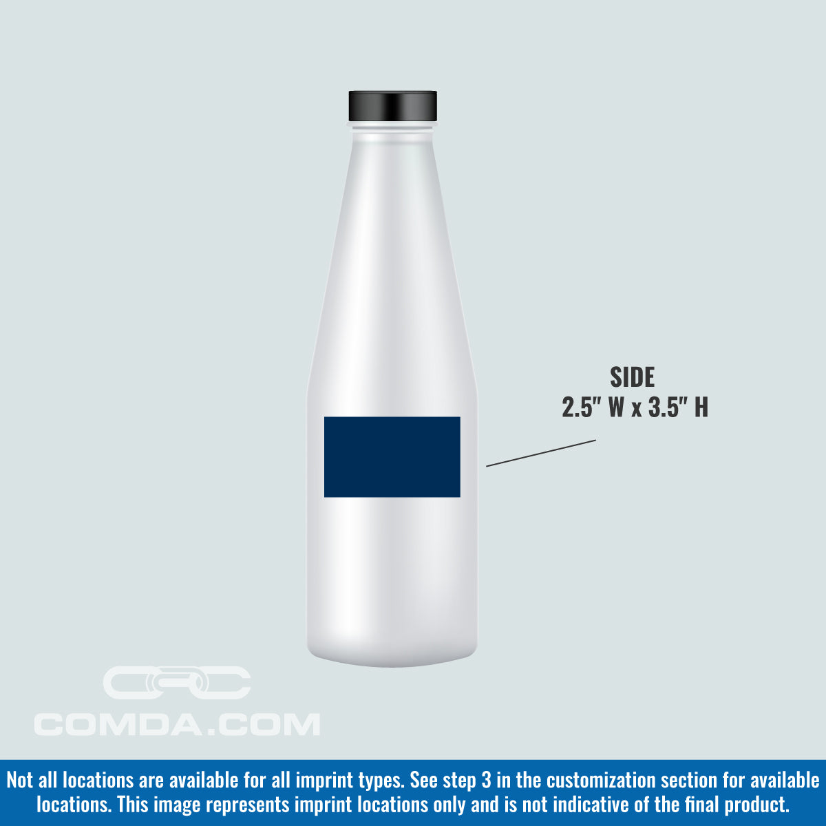 Flowe Matte Finish Bottle with Two-Tone Lid