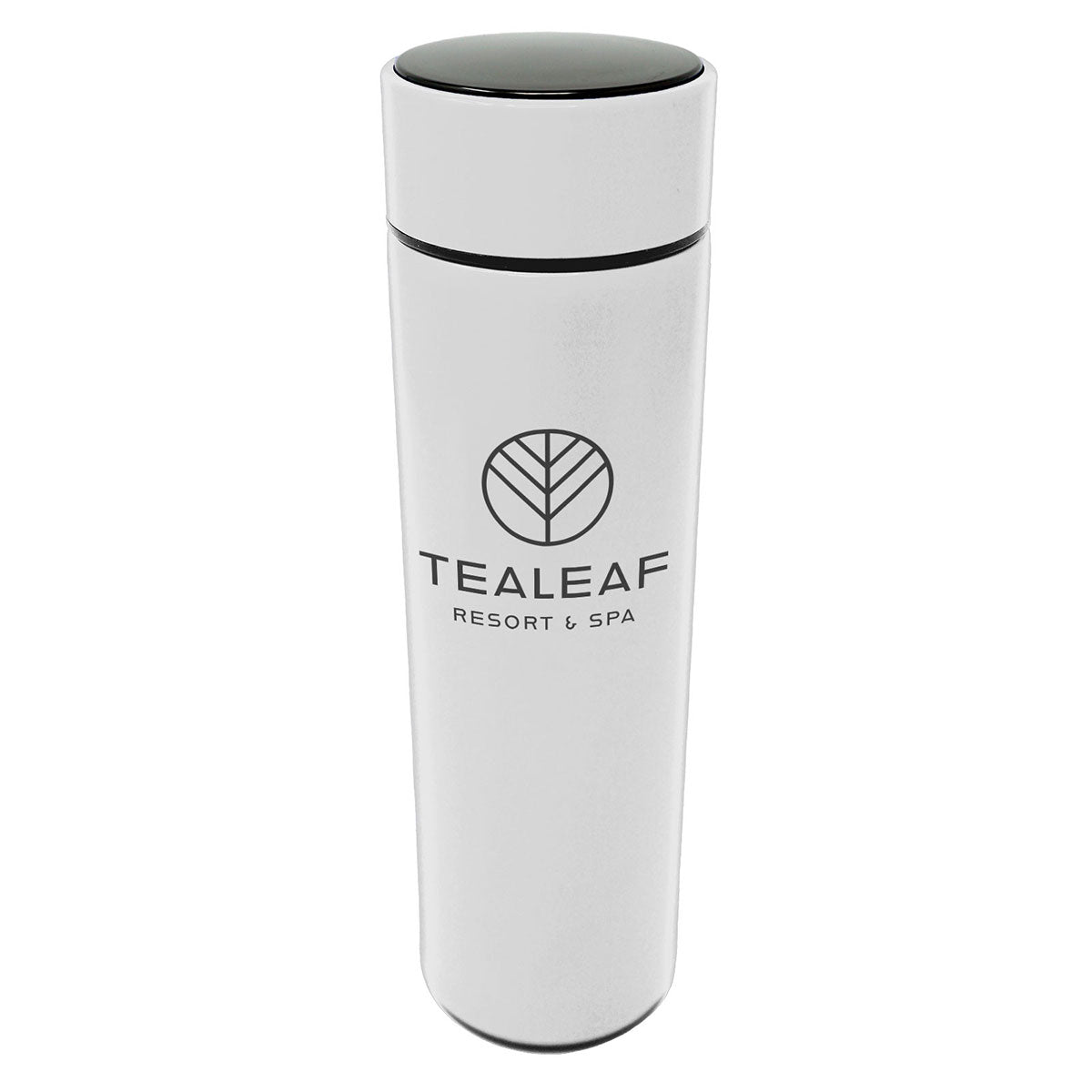 Flowe Matte Finish Bottle with Two-Tone Lid - White