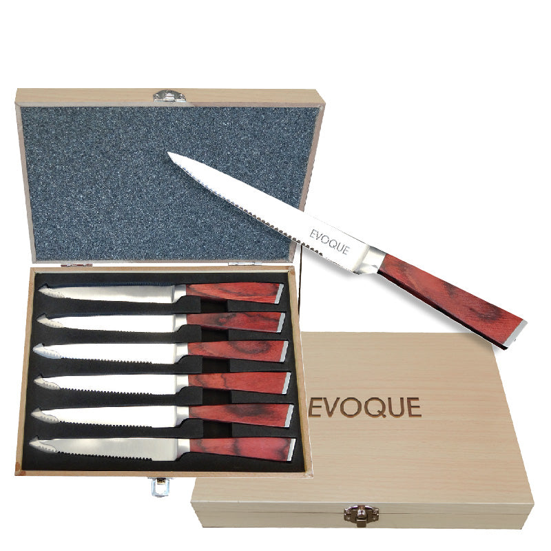 Rosewood Stainless Steel Steak Knife - CM2245