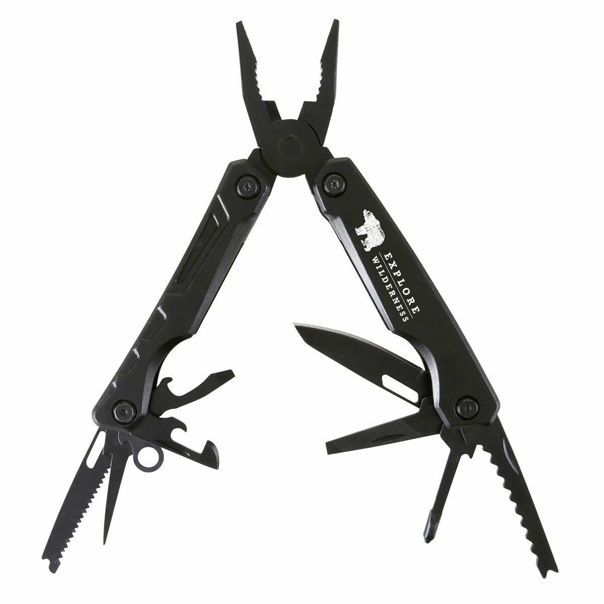 13 in 1 Multi-Tool with Black Pouch