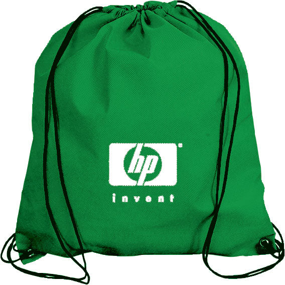 Small 90 d Drawstring Cinch Bag - Kelly Green