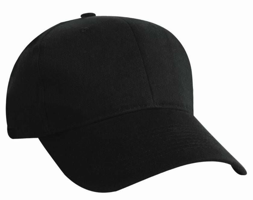 Medium weight Unstructured Cap - Black