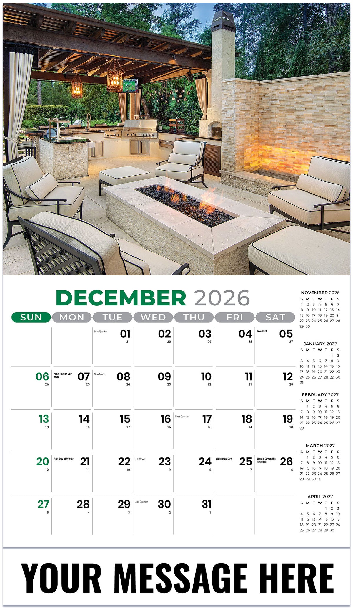 Decor and Design - 2027 Promotional Calendar