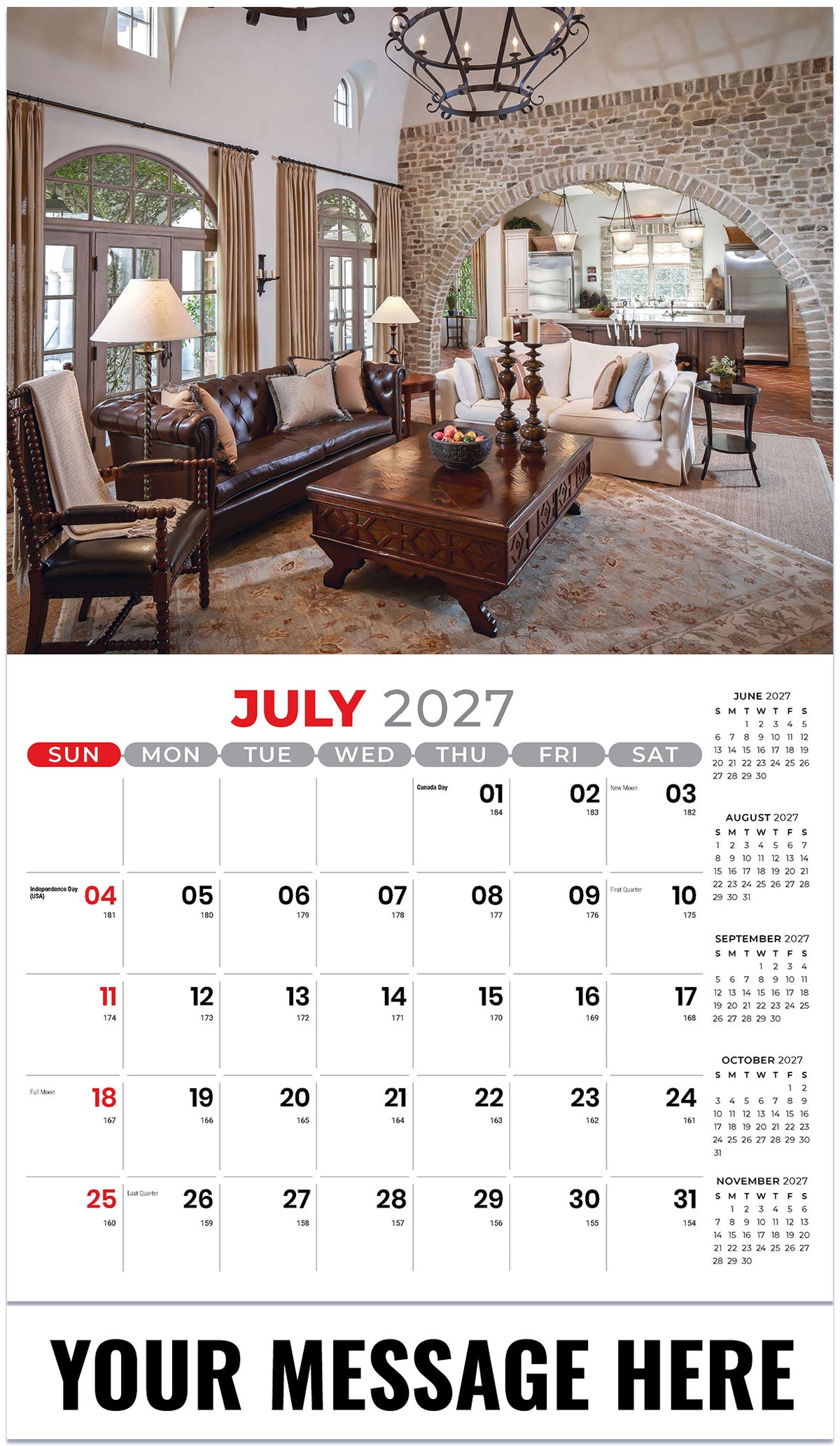Decor and Design - 2027 Promotional Calendar
