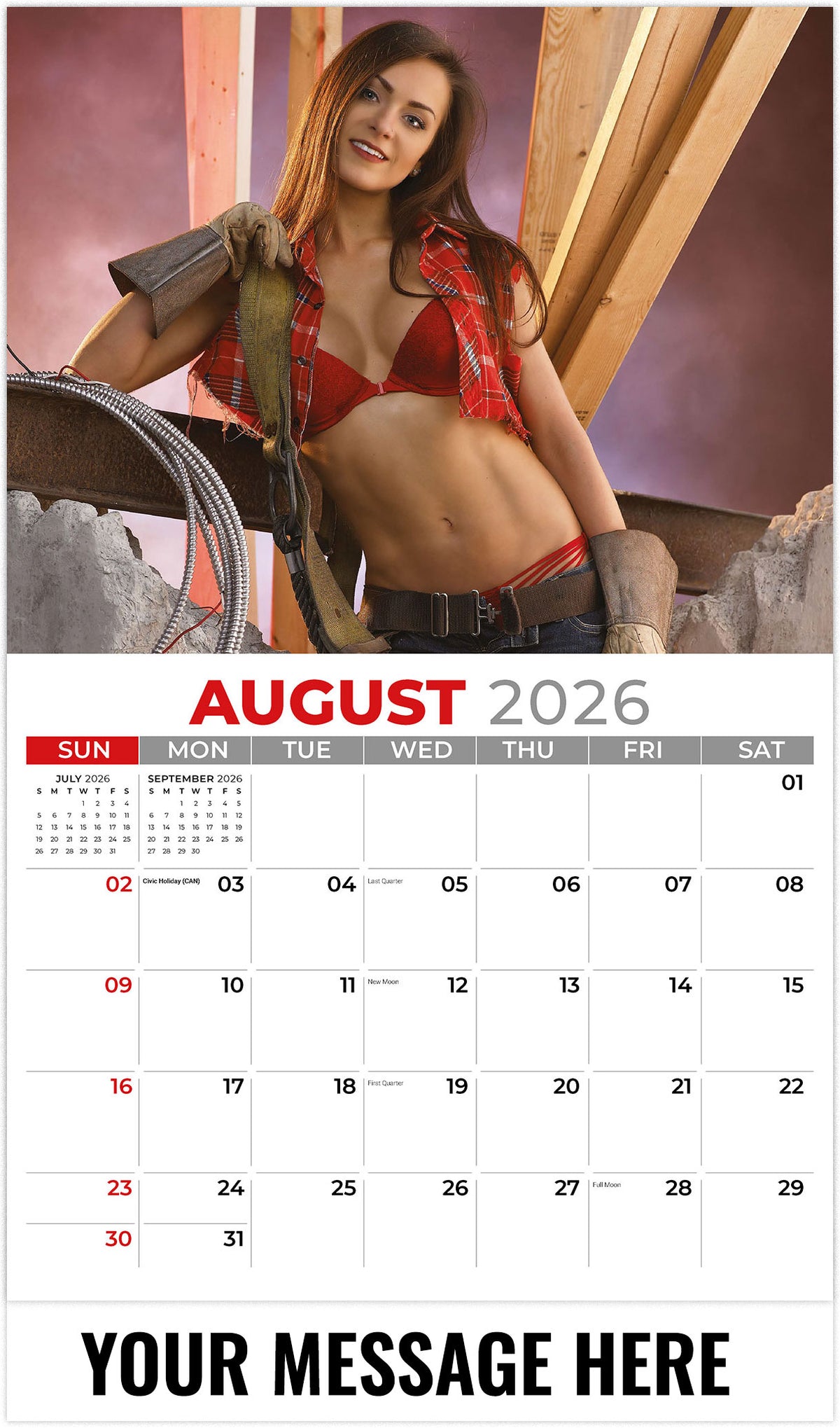 Building Babes - 2026 Promotional Calendar