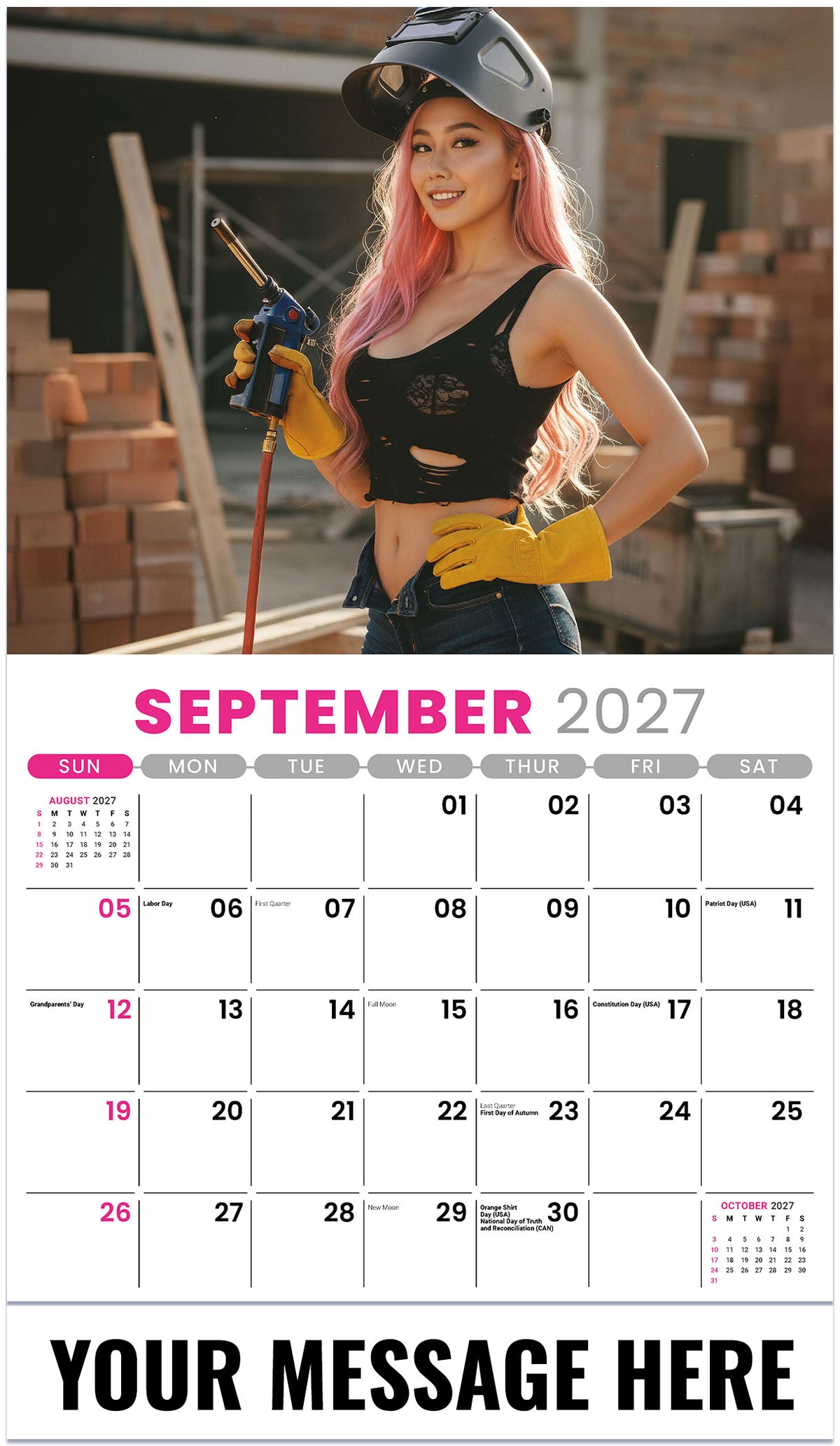 Building Babes - 2027 Promotional Calendar