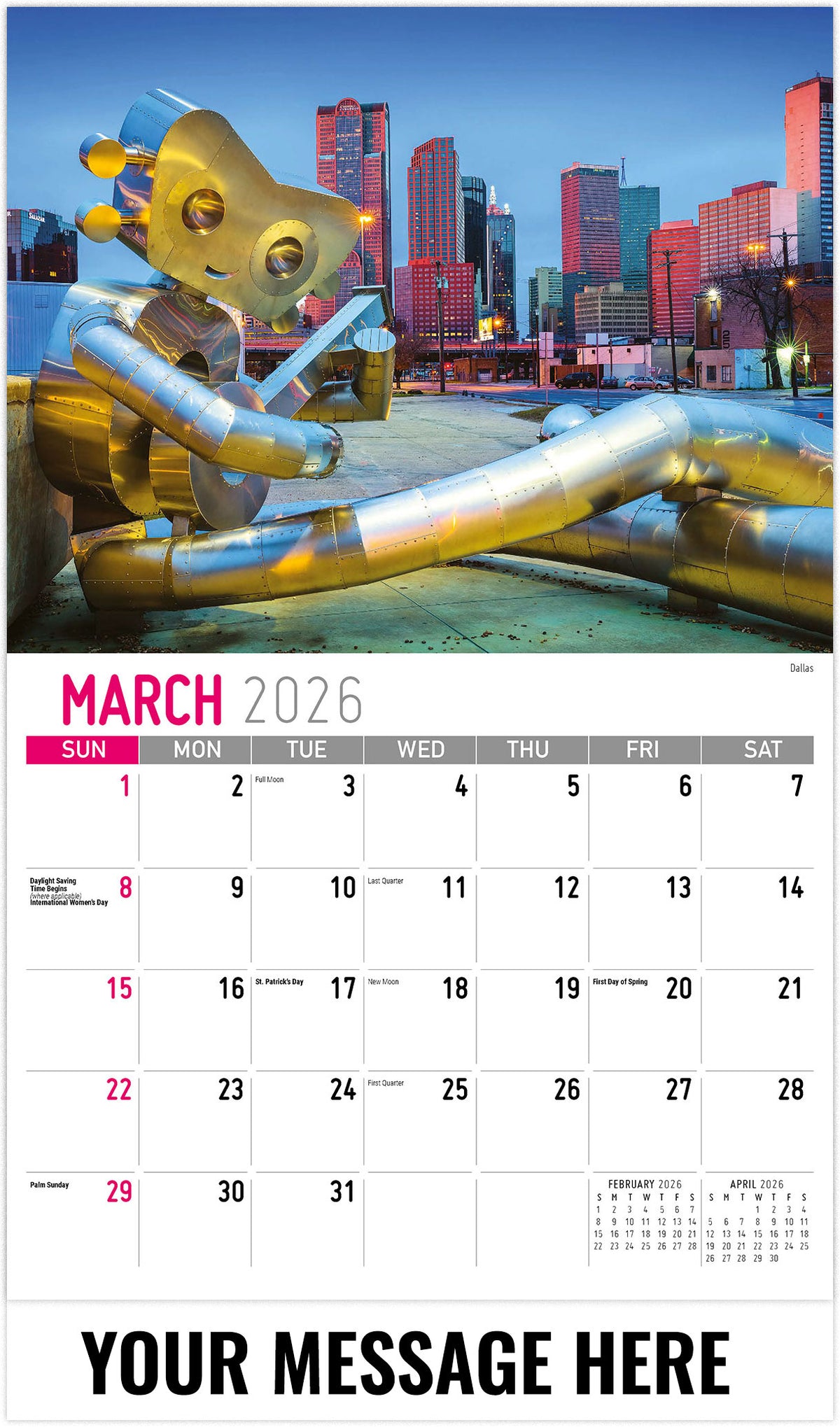 Scenes of Texas - 2026 Promotional Calendar
